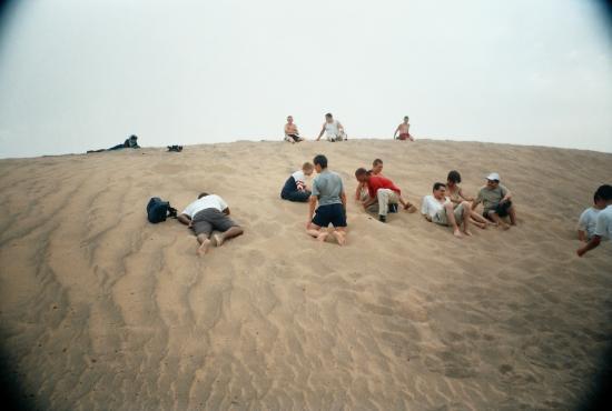 sur les dunes de BOUDIB
